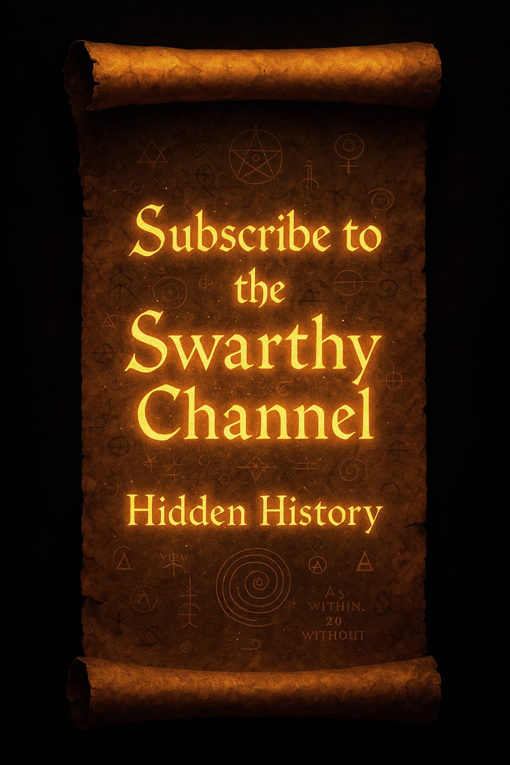 Thank you to the first supporters of The Swarthy Channel!